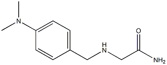 2-{[4-(dimethylamino)benzyl]amino}acetamide Structure