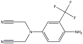 2-{[4-amino-3-(trifluoromethyl)phenyl](cyanomethyl)amino}acetonitrile