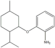 2-{[5-methyl-2-(propan-2-yl)cyclohexyl]oxy}aniline|