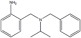 2-{[benzyl(propan-2-yl)amino]methyl}aniline Struktur