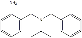 2-{[benzyl(propan-2-yl)amino]methyl}aniline 结构式