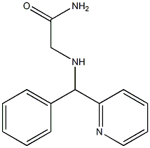 2-{[phenyl(pyridin-2-yl)methyl]amino}acetamide