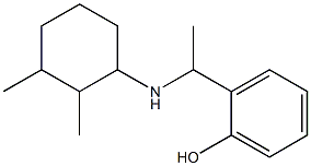  2-{1-[(2,3-dimethylcyclohexyl)amino]ethyl}phenol
