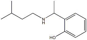 2-{1-[(3-methylbutyl)amino]ethyl}phenol