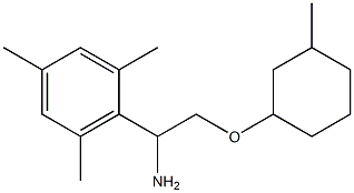 2-{1-amino-2-[(3-methylcyclohexyl)oxy]ethyl}-1,3,5-trimethylbenzene