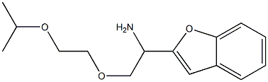 2-{1-amino-2-[2-(propan-2-yloxy)ethoxy]ethyl}-1-benzofuran