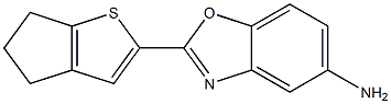 2-{4H,5H,6H-cyclopenta[b]thiophen-2-yl}-1,3-benzoxazol-5-amine Structure