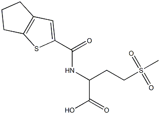  2-{4H,5H,6H-cyclopenta[b]thiophen-2-ylformamido}-4-methanesulfonylbutanoic acid