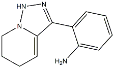 2-{5H,6H,7H,8H-[1,2,4]triazolo[3,4-a]pyridin-3-yl}aniline Struktur