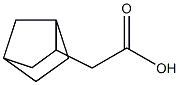 2-{bicyclo[2.2.1]heptan-2-yl}acetic acid,,结构式