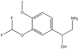 2-amino-1-[3-(difluoromethoxy)-4-methoxyphenyl]ethan-1-ol