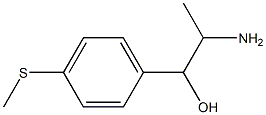 2-amino-1-[4-(methylsulfanyl)phenyl]propan-1-ol Structure