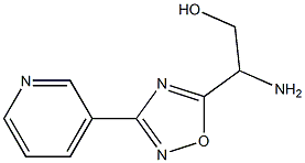 2-amino-2-[3-(pyridin-3-yl)-1,2,4-oxadiazol-5-yl]ethan-1-ol