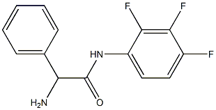 2-amino-2-phenyl-N-(2,3,4-trifluorophenyl)acetamide