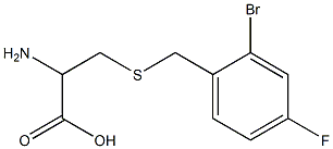 2-amino-3-[(2-bromo-4-fluorobenzyl)thio]propanoic acid