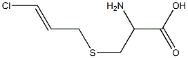 2-amino-3-{[(2E)-3-chloroprop-2-enyl]thio}propanoic acid|