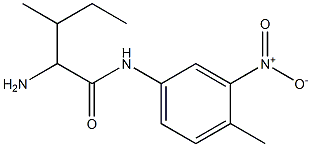 2-amino-3-methyl-N-(4-methyl-3-nitrophenyl)pentanamide