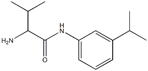 2-amino-3-methyl-N-[3-(propan-2-yl)phenyl]butanamide