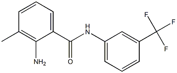 2-amino-3-methyl-N-[3-(trifluoromethyl)phenyl]benzamide,269391-40-4,结构式