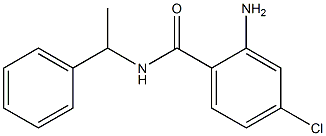 2-amino-4-chloro-N-(1-phenylethyl)benzamide Structure