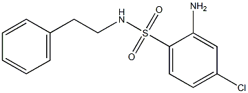  2-amino-4-chloro-N-(2-phenylethyl)benzene-1-sulfonamide