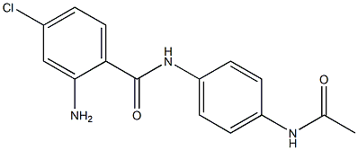 2-amino-4-chloro-N-(4-acetamidophenyl)benzamide|