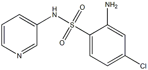 2-amino-4-chloro-N-(pyridin-3-yl)benzene-1-sulfonamide,,结构式
