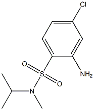 2-amino-4-chloro-N-methyl-N-(propan-2-yl)benzene-1-sulfonamide|