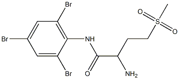 2-amino-4-methanesulfonyl-N-(2,4,6-tribromophenyl)butanamide