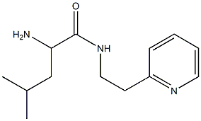  2-amino-4-methyl-N-(2-pyridin-2-ylethyl)pentanamide