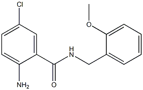 2-amino-5-chloro-N-[(2-methoxyphenyl)methyl]benzamide