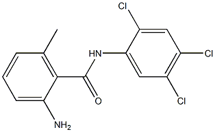 2-amino-6-methyl-N-(2,4,5-trichlorophenyl)benzamide