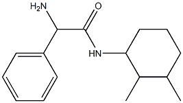 2-amino-N-(2,3-dimethylcyclohexyl)-2-phenylacetamide