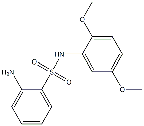 2-amino-N-(2,5-dimethoxyphenyl)benzene-1-sulfonamide