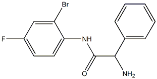  2-amino-N-(2-bromo-4-fluorophenyl)-2-phenylacetamide