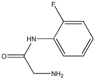 2-amino-N-(2-fluorophenyl)acetamide Structure