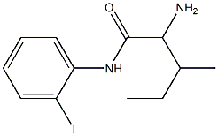 2-amino-N-(2-iodophenyl)-3-methylpentanamide|