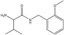 2-amino-N-(2-methoxybenzyl)-3-methylbutanamide Structure