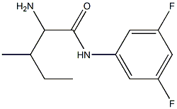 2-amino-N-(3,5-difluorophenyl)-3-methylpentanamide