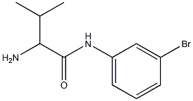 2-amino-N-(3-bromophenyl)-3-methylbutanamide