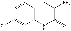  2-amino-N-(3-chlorophenyl)propanamide