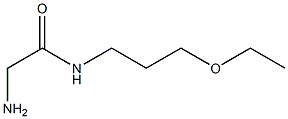  2-amino-N-(3-ethoxypropyl)acetamide