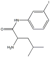2-amino-N-(3-iodophenyl)-4-methylpentanamide