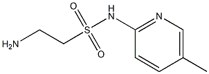 2-amino-N-(5-methylpyridin-2-yl)ethane-1-sulfonamide|