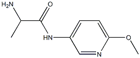  2-amino-N-(6-methoxypyridin-3-yl)propanamide