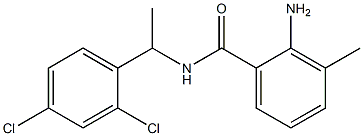 2-amino-N-[1-(2,4-dichlorophenyl)ethyl]-3-methylbenzamide
