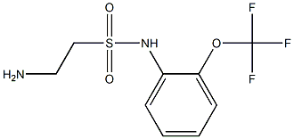  2-amino-N-[2-(trifluoromethoxy)phenyl]ethane-1-sulfonamide