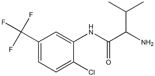 2-amino-N-[2-chloro-5-(trifluoromethyl)phenyl]-3-methylbutanamide Structure