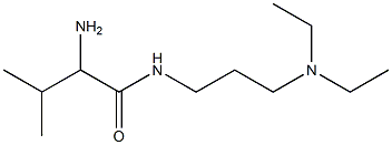 2-amino-N-[3-(diethylamino)propyl]-3-methylbutanamide Structure