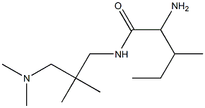 2-amino-N-[3-(dimethylamino)-2,2-dimethylpropyl]-3-methylpentanamide
